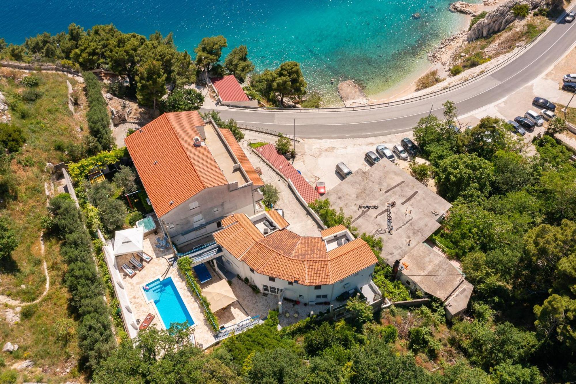 Caleta Seaview Suites II - Pool & Jacuzzi Lokva Rogoznica Kültér fotó